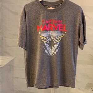 New | Marvel Captain Marvel T Shirt